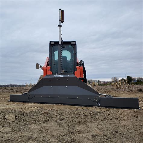 georgia skid steer grader|grading blade for skid steer.